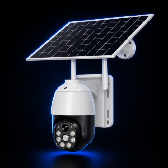 SmartNet Solar Security Camera – Single Lens PTZ